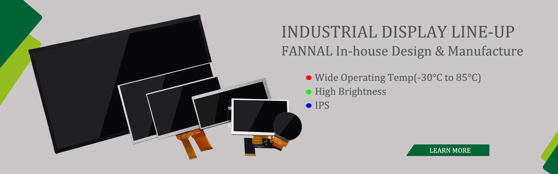 FANNAL Industrial TFT Line-up 3.5